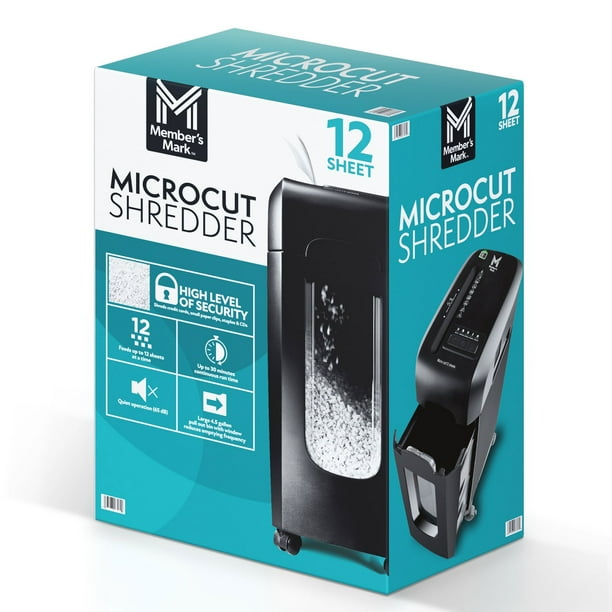 Member's Mark 12-Sheet Micro-Cut Shredder - Samsclub.com