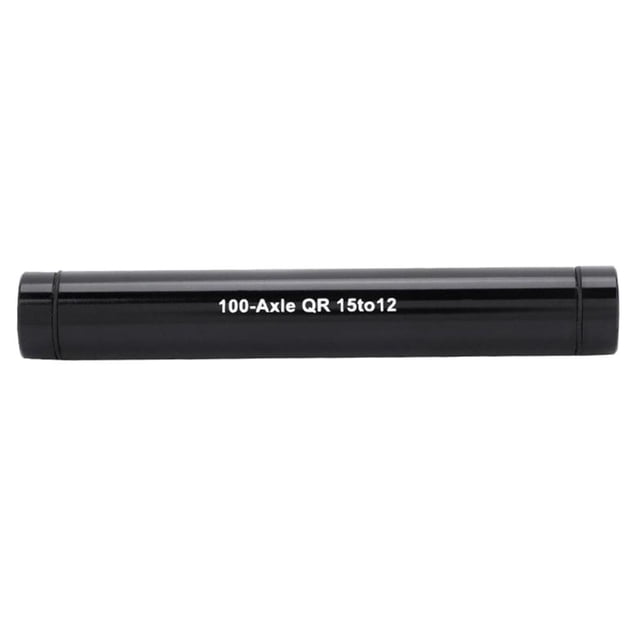 Adaptador de eje pasante de 15 mm a 12 mm Adaptador de conversión de cubo de Negro Sunnimix Adaptador de eje de cubo de bicicleta