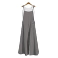 thumbnail image 2 of Casual Jumpsuits Romper for Women oversize bib trousers bib pants summer trousers with straps Overalls, 2 of 3