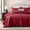 Burgundy, variant on IR Imperial Rooms 3Pc-Embossed Bedspread Microfiber Floral Vintage Quilt Set Lightweight Cal.King Rust