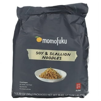 Momofuku Soy & Scallion Ramen Noodles by David Chang, 5 Count