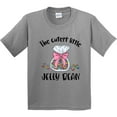 thumbnail image 3 of Inktastic The Cutest Little Jelly Bean Youth T-Shirt, 3 of 5