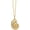 Conch Gold, variant on 18K Gold Plated Stainless Steel Bee Honeycomb Pendant Necklace, Adjustable Y Lariat Conch/Guitar/Horseshoe Necklace for Women