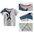 thumbnail image 2 of Toddler Little Boys 2-Pack Short Sleeve Crewneck T-Shirts Top Tee Dinosaur 2-7Y, 2 of 7