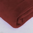 thumbnail image 4 of Threadart Super Soft Ultra Plush Fleece Throw Blankets 50"x60" | Fuzzy Soft Cozy Microfiber | Maroon | 11 Colors available, 4 of 10