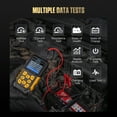thumbnail image 5 of AUTOOL BT460 Automotive Battery Load Tester, 12V/24V Car Battery Analyzer, 30-2000CCA Charging Cranking System Tester W/ 2.8" Color Screen 14 Language for Car Truck RV Boat, 5 of 13