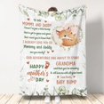 thumbnail image 1 of Love From Baby Bump - Personalized Mother's Day Mother Blanket, 1 of 7