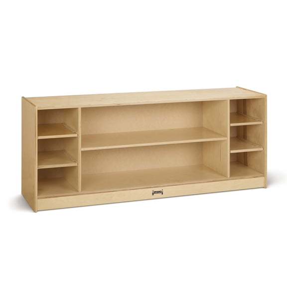 Wooden Combo Bin Toy Storage Bookshelf