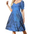 thumbnail image 1 of Se necesita cierta oscuridad Vestido de manga corta Vestidos de verano para mujer Ropa Vestidos elegantes Vestido, 1 of 7