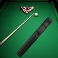 thumbnail image 4 of pitrice Billiard Pool Cue Bag 4 Holes Carrying Case Pouch for Billiard Stick Rod Black Pattern, 4 of 9