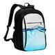 thumbnail image 1 of Balery Crystal Clear Water Splash Mochila con carga USB para hombre y mujer - Mochila impermeable y antirrobo para portátil con puerto USB para viajes, trabajo, estudios y universidad, 1 of 7