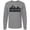 AC-Heather Grey, variant on Inktastic Milwaukee Skyline Grunge Long Sleeve T-Shirt