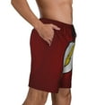 thumbnail image 3 of The Flash Mens Swim Trunks Quick Dry Board Shorts with Mesh Lining, Hawaii Beach Shorts Swimwear Bathing Suits, 3 of 8