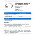 thumbnail image 2 of Left Oxygen Sensor - Compatible with 1991 - 1992 Toyota Land Cruiser, 2 of 2