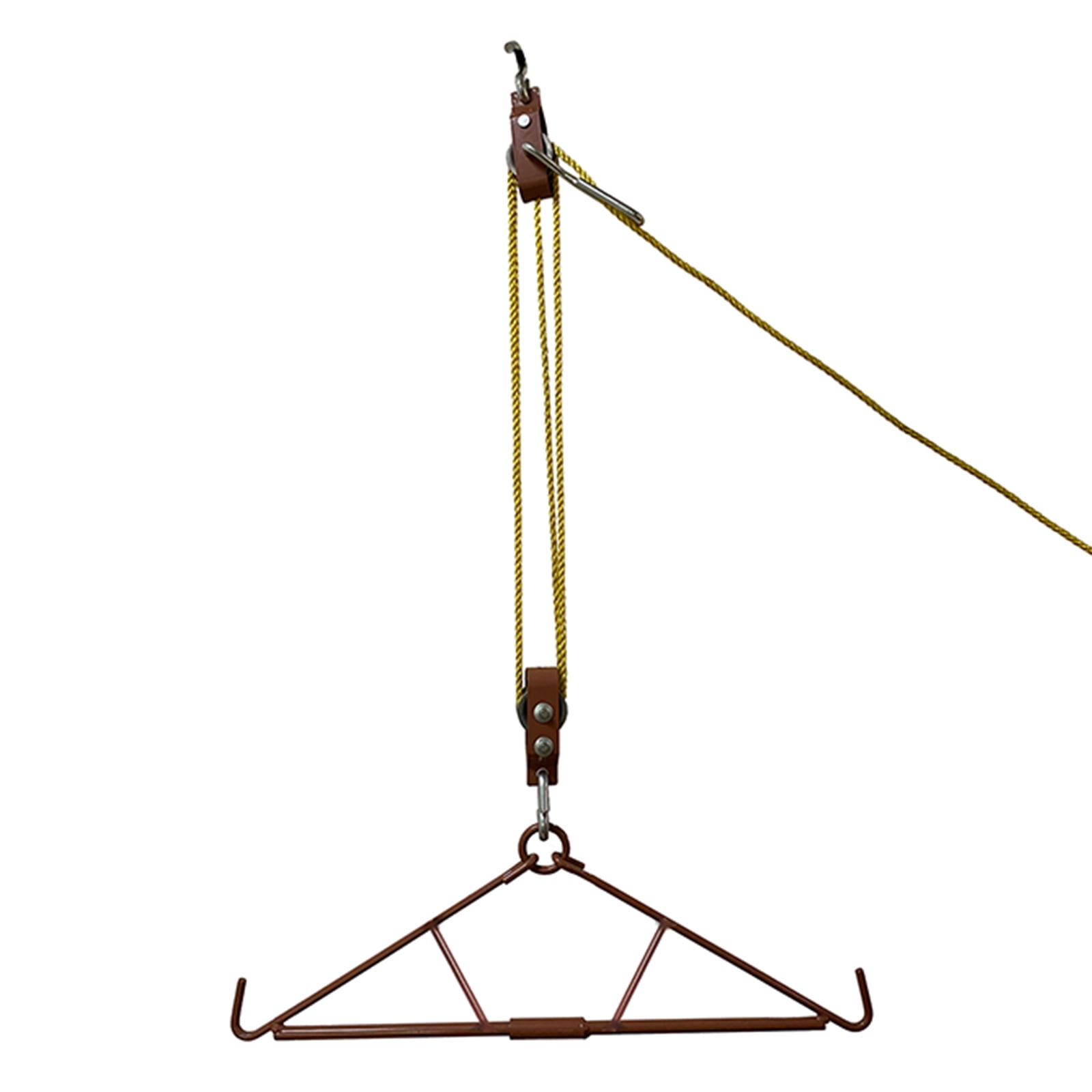 Atflbox Game Hoist Gambrel System and Dual Pulley Hoist Lift System