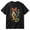 Black D, variant on Men's No Tone White Day Mountain Graphic Black Crew Neck Short Sleeve T-Shirt, Casual Summer Outdoor Tee