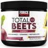 Total Beets Energy, Superfood Beet Root Powder Drink Mix with Nitrates to Boost Energy and Support Circulation, Blood Flow, Nitric Oxide and Stamina, Heart Health, 30 Servings by Force Factor