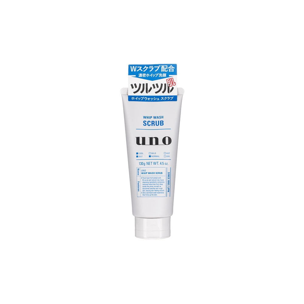 SHISEIDO Uno Men's Whip Wash Series 130g - 3 Types to choose