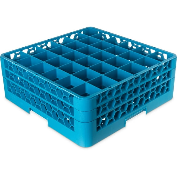 Carlisle RG36-214 OptiClean 36-Compartment Glass Rack