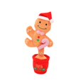 thumbnail image 2 of Honganda Christmas Electric Doll with Lighting, Dancing Toy Decoration, 2 of 7