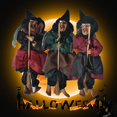 thumbnail image 3 of Halloween Ornament KTV Cloth Voice Control Witch Party Decoration with Light for House, 3 of 7