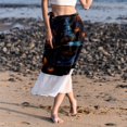 thumbnail image 6 of Halloween Stylish Chiffon Beach Skirt Summer Dresses for Women, 6 of 6