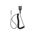 thumbnail image 1 of EPOS CSTD 08 - Headset cable - EasyDisconnect to RJ-9 male - standard bottom cable, 1 of 1