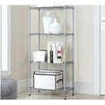 thumbnail image 3 of CRXX 4 Tier Corner Shelves Wire Shelving Rack Shelf Adjustable Storage Unit Organizer, 3 of 9