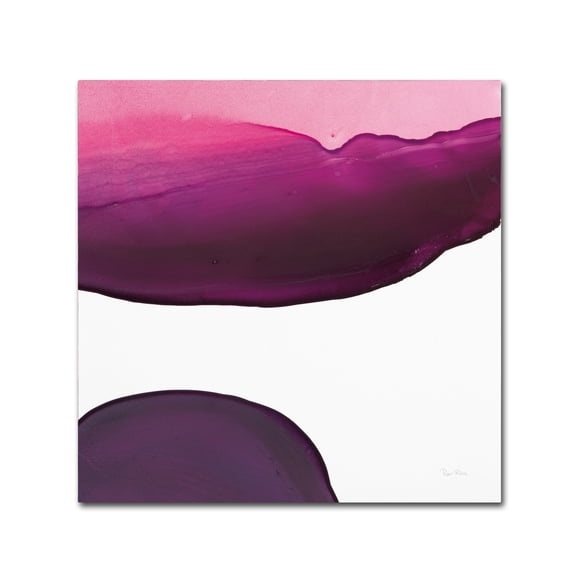 Trademark Fine Art 'Swish of Magenta III' Canvas Art by Piper Rhue