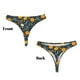 thumbnail image 3 of Balery Pumpkin Tangas de Algodón para Mujer con Estampado – Ropa Interior Sexy, Transpirable, G-string-Small, 3 of 6