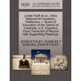 thumbnail image 1 of Lester Kraft Et UX., D/B/A National Art Academy, Petitioners, V. Board of Education of the District of Columbia. U.S. Supreme Court Transcript of Record with Supporting Pleadings, 1 of 1