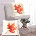 thumbnail image 6 of Red Maple Leaf Throw Pillow Covers Pillowcases 16 x 16 Inch Home Decor 2 Packs for Bedroom Sofa, 6 of 6