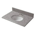 thumbnail image 1 of Cahaba CAVT0144 25 x 19 in. Napoli Granite Vanity Top, 4 in. Faucet Spread, 1 of 3