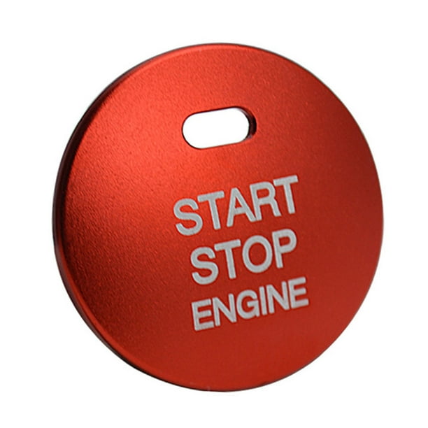 Opolski Moteur Start Stop Bouton Couvercle Auto Décor Autocollant pour  Mazda cx-3-4-5 