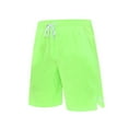thumbnail image 2 of Mens Business Casual Shorts Cheap Mens Shorts, Mens Loose Fit Shorts Men Sleep Shorts Men Pajamas Shorts Summer Beach Shorts, Green, 3XL, 2 of 5