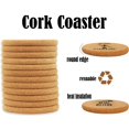 thumbnail image 4 of Cork Coasters with Holder Round Shape Absorbent Coasters Heat Insulation Cup Pads for Home Kitchen, 4 of 7