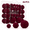 Burgundy, variant on Aximioll Burgundy Velvet Flocked Christmas Ball Ornaments 46 Pack 1.57 to 3.15 in, Smooth and Embossed Baubles with Storage Box, Hanging Decor for Tree and Wreath