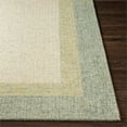 thumbnail image 4 of Surya Elena 60x90" Rectangle Modern Wool Rug in Light Olive Green/Cream, 4 of 8
