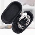 thumbnail image 2 of Organizador Caja de almacenamiento de bolsa de auriculares compatible con Bluetooth de bolsa portátil impermeable de EVA, 2 of 3