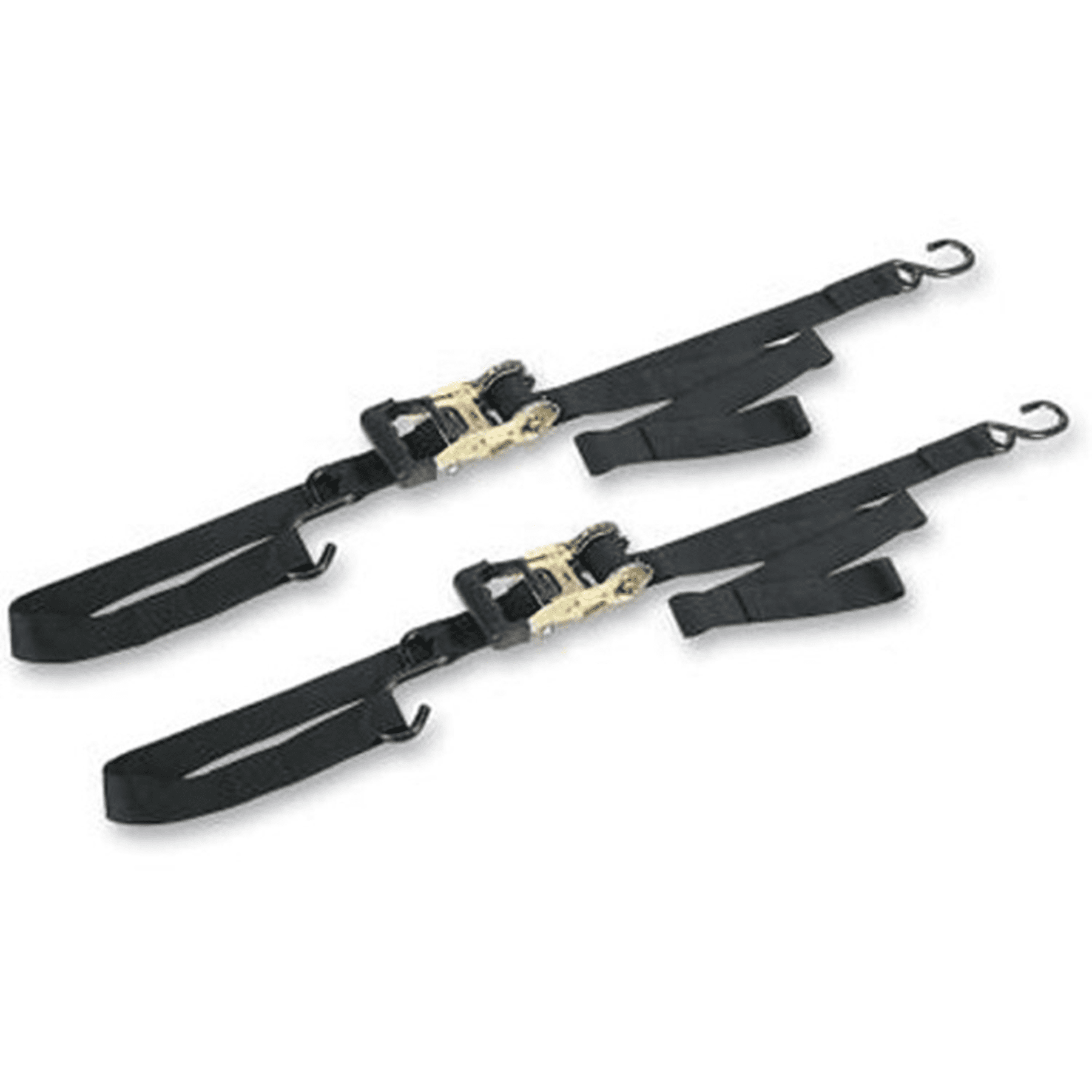 BIG BIKE GRADUAL RELEASE RATCHET STRAP BLACK