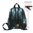 thumbnail image 5 of FORMRS School Backpack with Front Zippered Pocket 12" Student Travel Daypack, Lightning Pattern, 5 of 6