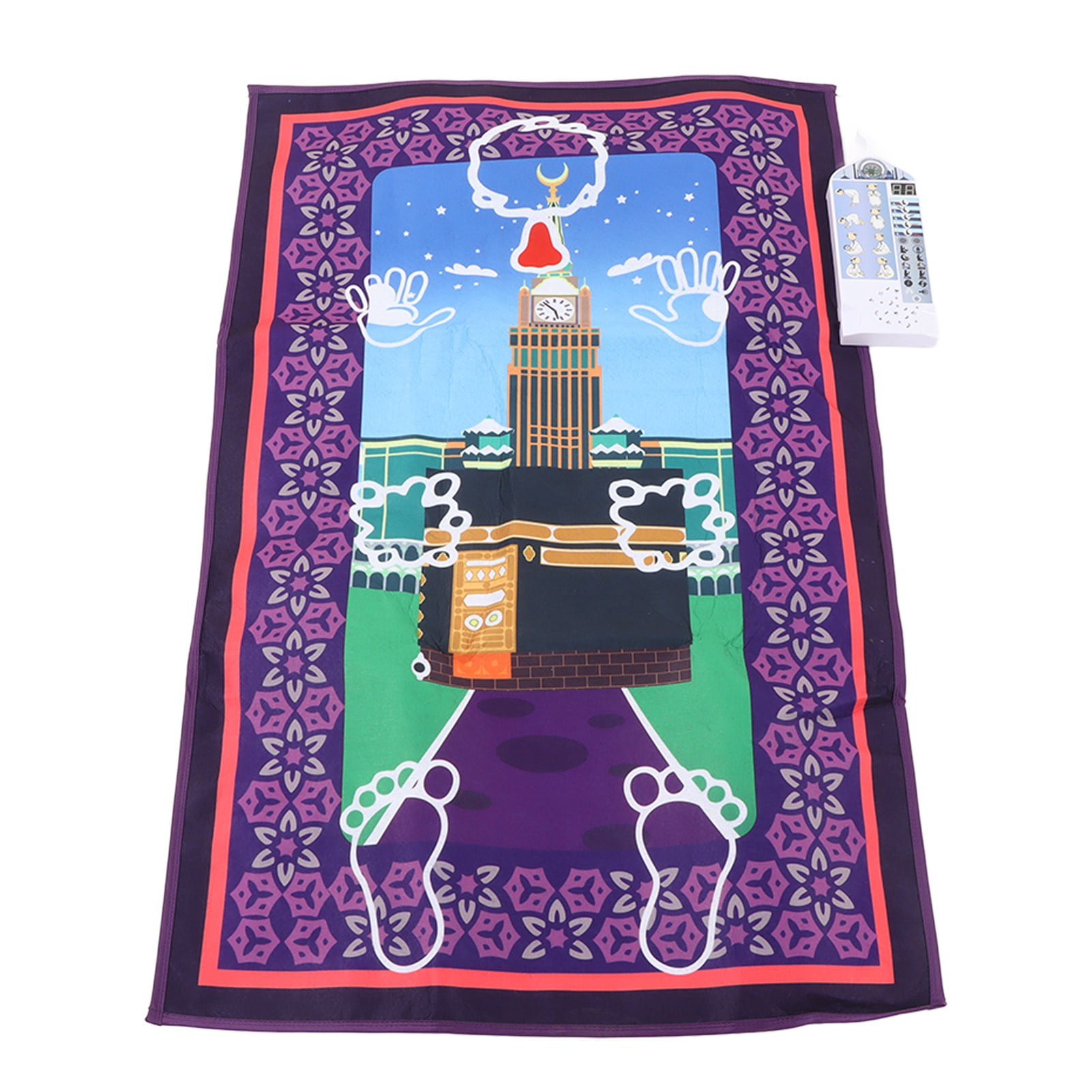 Interactive Prayer Mat, Foldable Smart Education Islamic Interactive