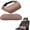 Brown 2pcs Set, variant on Memory Foam Car Headrest Neck Pillow, Ergonomic 3D Neck Support Cushion with Adjustable Straps for Auto SUV Truck Daily Driving