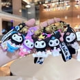thumbnail image 2 of LLavero de figuras de dibujos animados de Hello Kitty, modelo de juego Kuromi 3D, mochila de PVC, decoración de coche, colgantes, muñeca, juguete para niños, niña, Gi Fivean unisex, 2 of 2