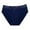Blue, variant on PMVFHDE Women Cotton Underwear Solid Color Casual Comfort Soft Everyday Triangle Briefs Exquisite Design Breathable Panties Cotton Underwear For Women Black,M
