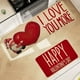 thumbnail image 1 of Juego de Dos Tapetes de Cocina para El Día de San Valentín. Alfombra para El Hogar, Dormitorio, Entrada, Baño., 1 of 6