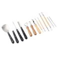 thumbnail image 2 of Pumpkin Carving Tools Clay Cutter 13pcs Clay Carving Sculpting Pottery Ceramic Craft Modeling Tools Set Handmade Art Supplies, 2 of 8