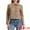 Tan, variant on Women's Faux Leather Jackets Zip Up Vintage Distressed Moto Biker Jacket S Black