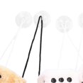 thumbnail image 3 of 6 Pairs Car Rearview Mirror Hanging Plush Dice with Dots for Interior Car Decoration Ornaments, 3 of 4