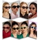 thumbnail image 4 of Gafas de Sol AIEYEZO Tipo Ojo de Gato Sobredimensionadas para Mujer, Montura Negra, 4 of 7